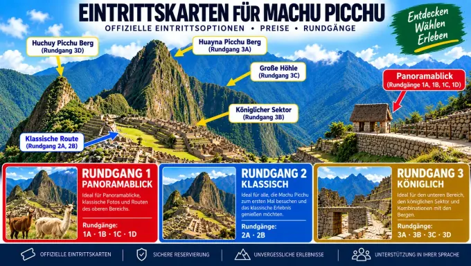 Machu Picchu Tickets: Eintrittspreise & Offizielle Routen