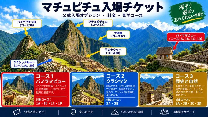 マチュピチュ遺跡入場券：入場料金と公式ルート