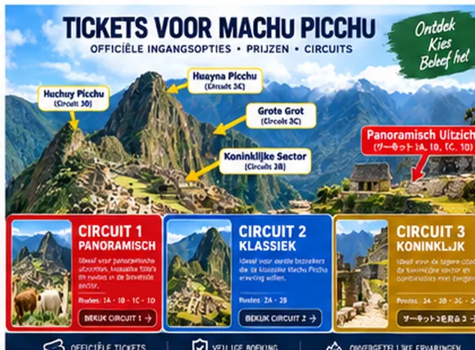 Tickets voor Machu Picchu: Toegangsprijzen en officiële routes